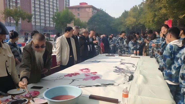 中国当代书画名家走进6163银河线路检测中心艺术交流笔会圆满举办